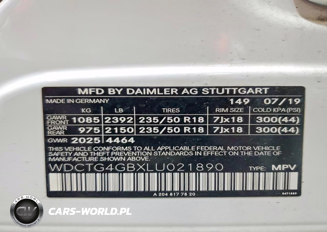 2020 Mercedes-Benz Gla 250 4Matic VIN:WDCTG4GBXLU021890 - 13