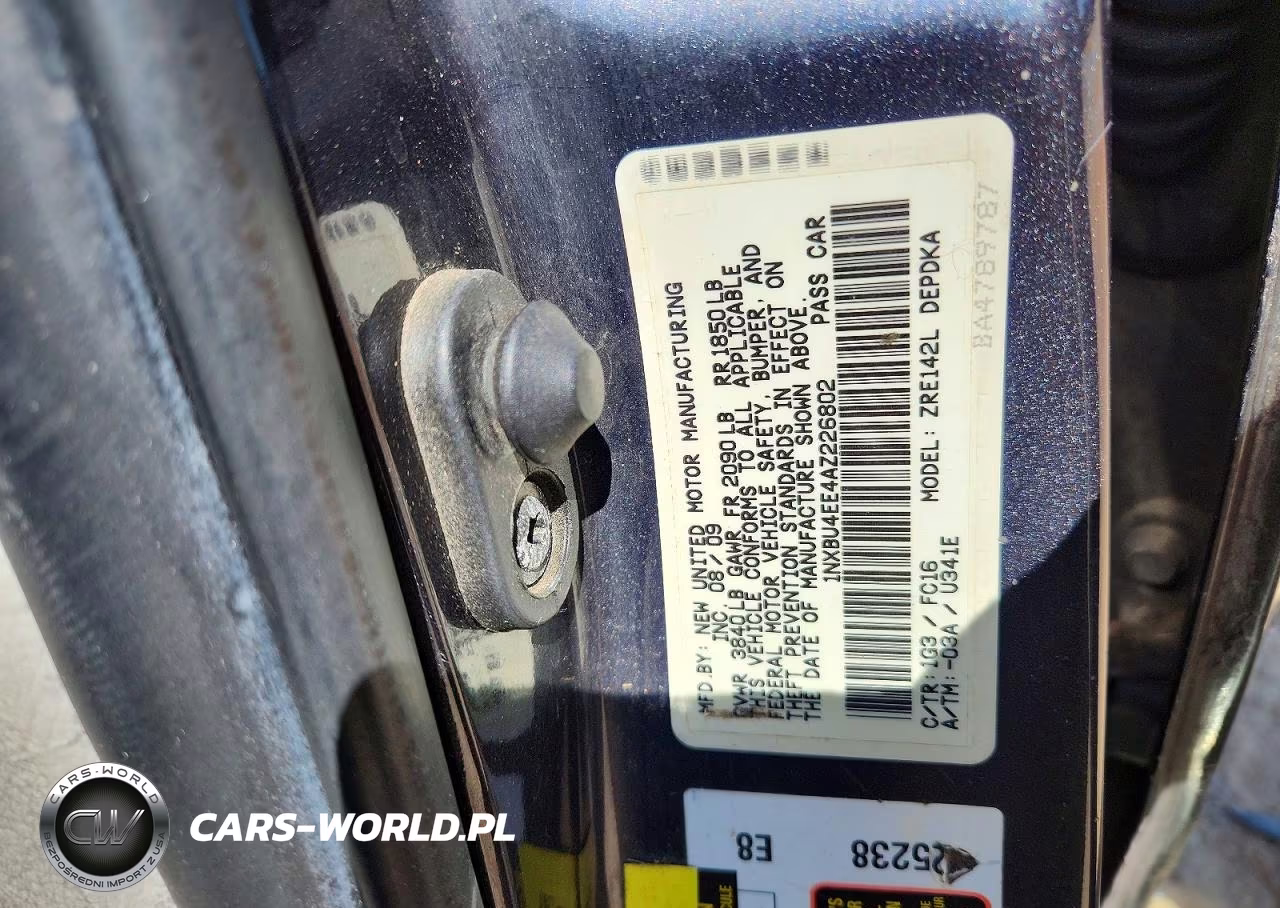 2010 Toyota Corolla Le VIN:1NXBU4EE4AZ226802 - 12