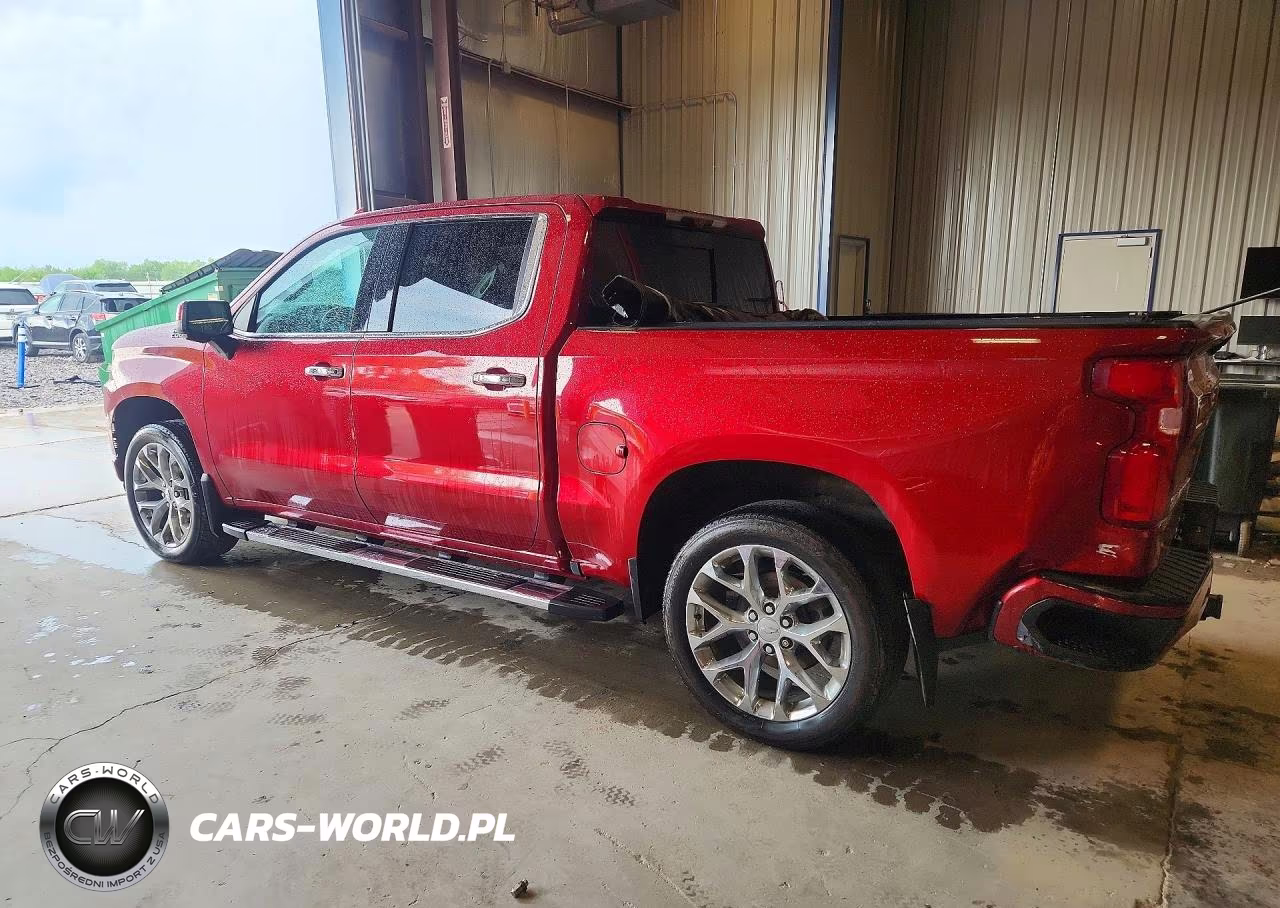 2021 Chevrolet Silverado K1500 High Country VIN:3GCUYHEL0MG186281 - 2