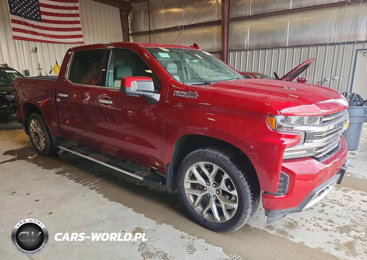 2021 Chevrolet Silverado K1500 High Country VIN:3GCUYHEL0MG186281 - 4