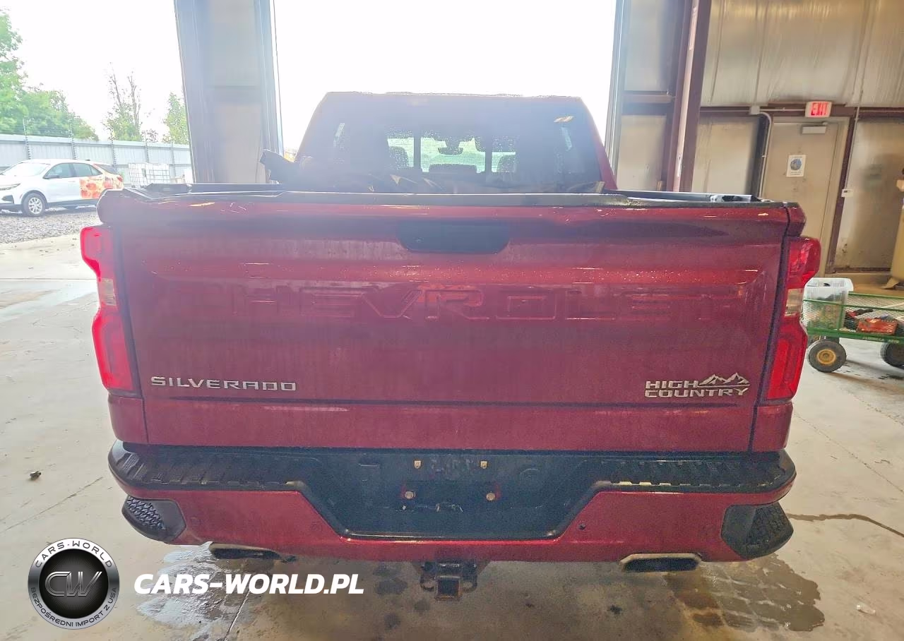 2021 Chevrolet Silverado K1500 High Country VIN:3GCUYHEL0MG186281 - 6