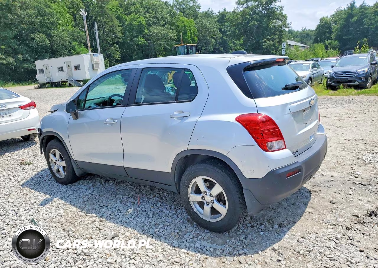 2015 Chevrolet Trax 1Ls VIN:KL7CJPSB2FB105506 - 2