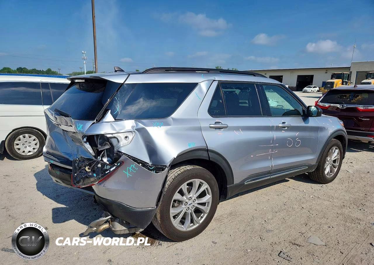 2021 Ford Explorer Xlt VIN:1FMSK8DH5MGC05596 - 3