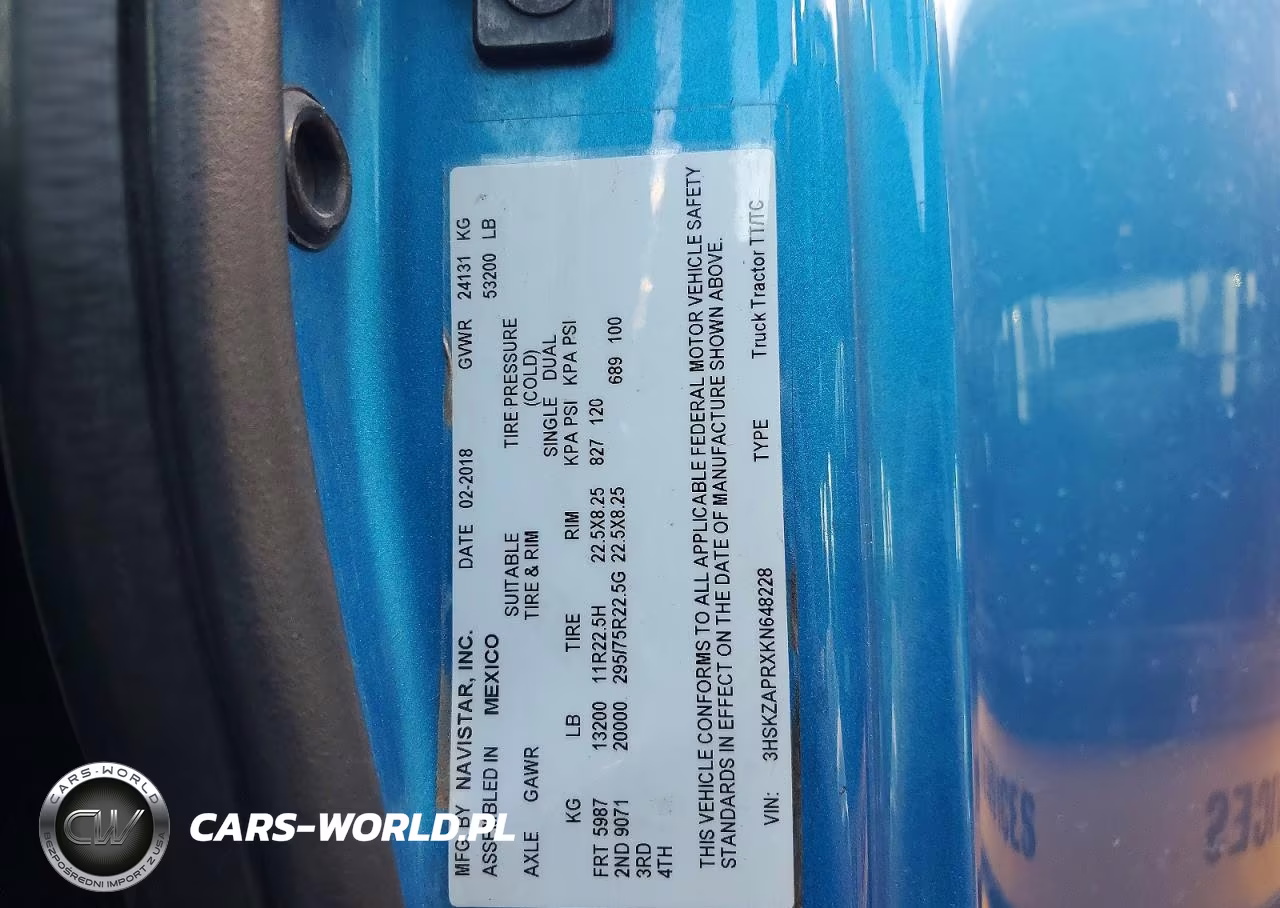 2019 International Lt625 Trucks VIN:3HSKZAPRXKN648228 - 13