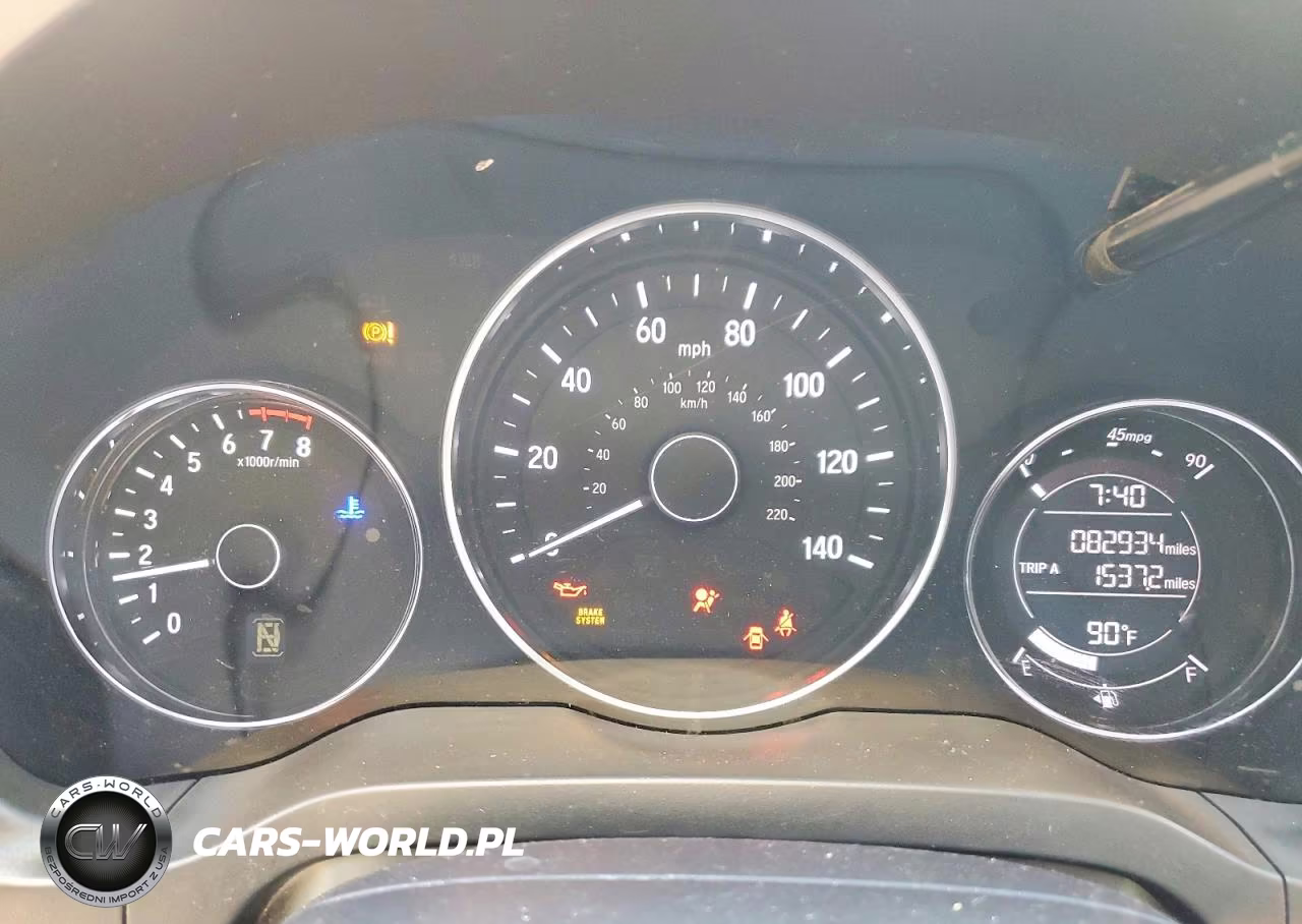 2019 Honda Hr-V Lx VIN:3CZRU6H30KG734837 - 9