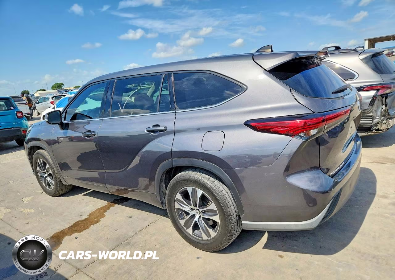 2022 Toyota Highlander Le VIN:5TDZZRAH8NS542361 - 2