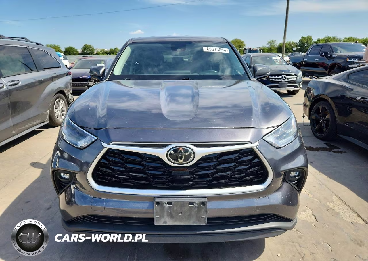 2022 Toyota Highlander Le VIN:5TDZZRAH8NS542361 - 5