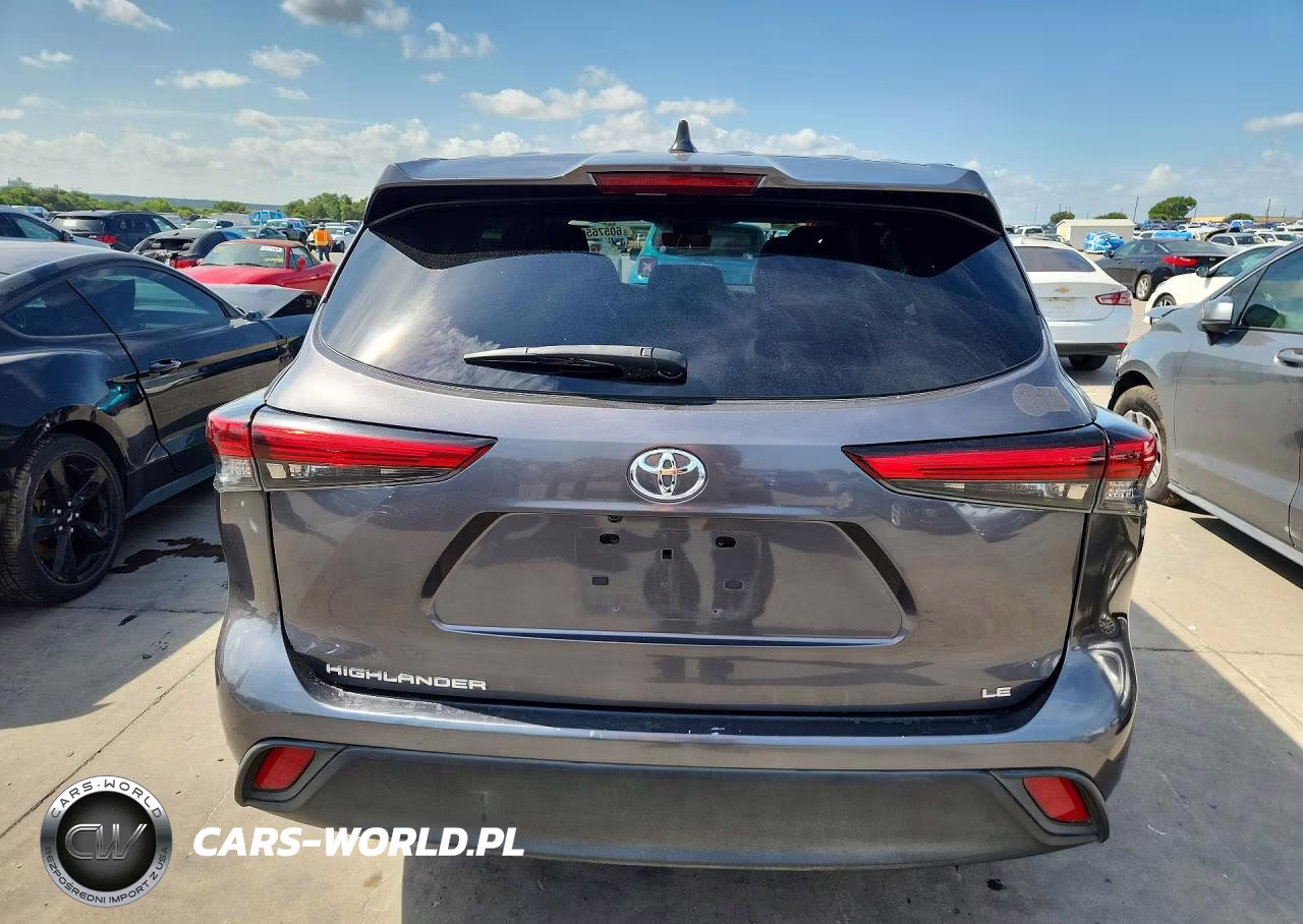 2022 Toyota Highlander Le VIN:5TDZZRAH8NS542361 - 6
