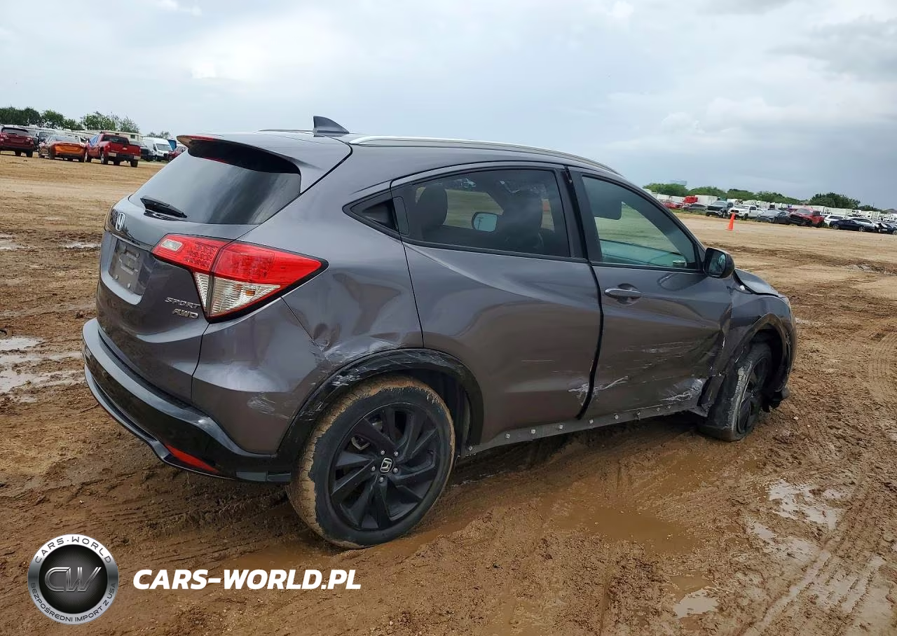 2022 Honda Hr-V Sport VIN:3CZRU6H11NM755569 - 3