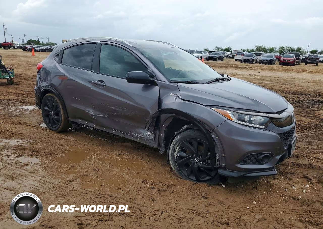 2022 Honda Hr-V Sport VIN:3CZRU6H11NM755569 - 4