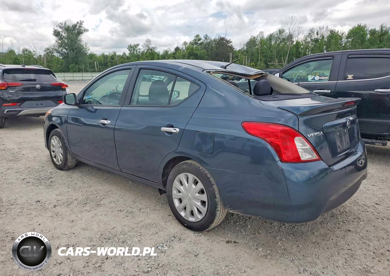 2017 Nissan Versa 1.6 Sv VIN:3N1CN7AP0HL897633 - 2