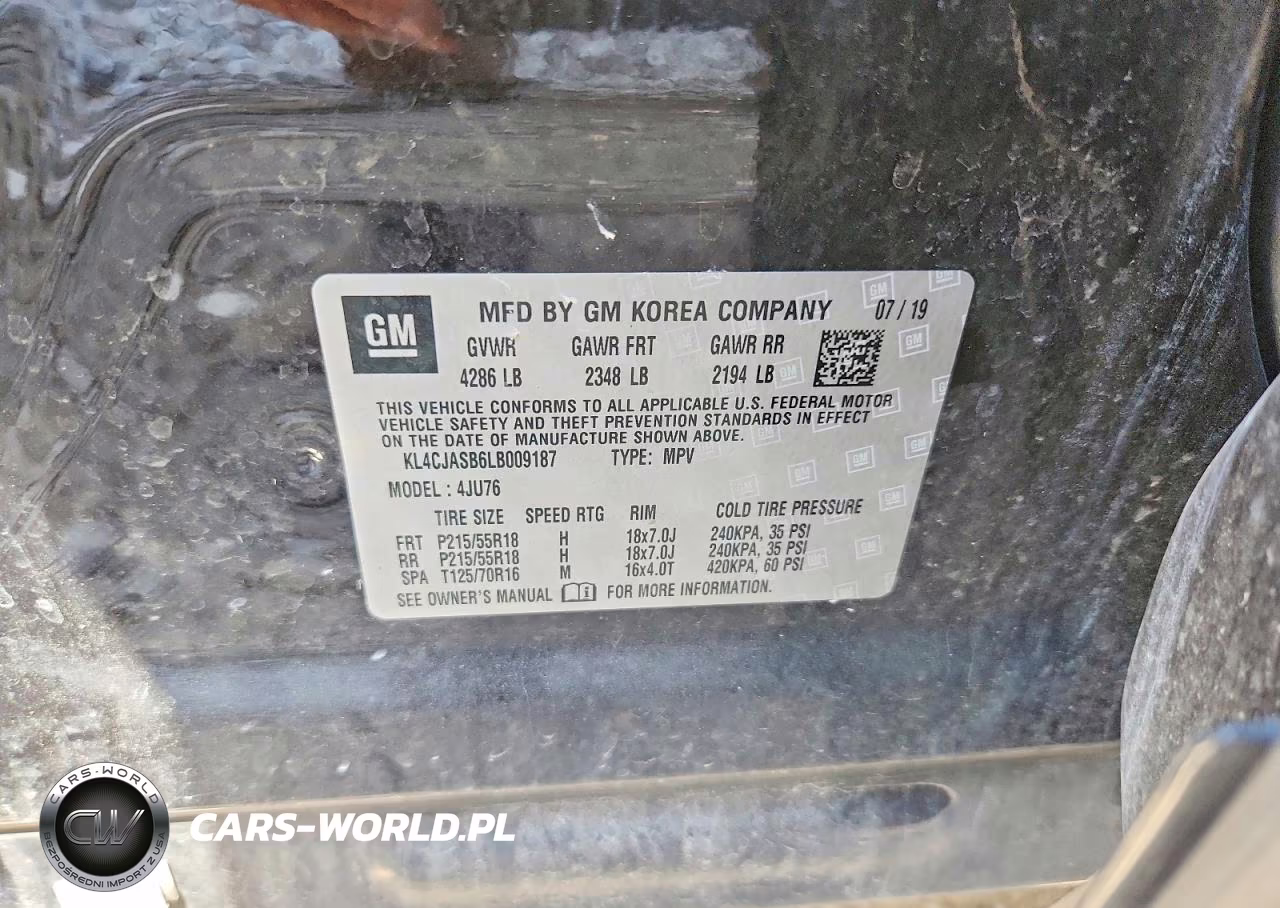 2020 Buick Encore Preferred VIN:KL4CJASB6LB009187 - 14