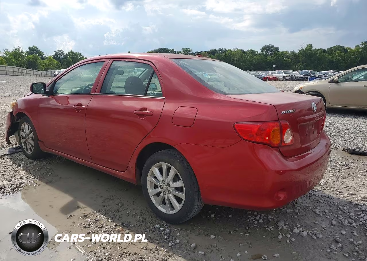 2009 Toyota Corolla Le VIN:JTDBL40E39J037456 - 2