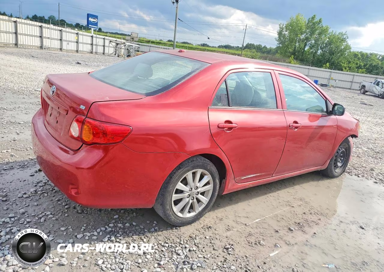 2009 Toyota Corolla Le VIN:JTDBL40E39J037456 - 3