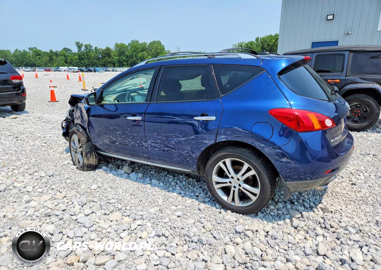 2010 Nissan Murano S VIN:JN8AZ1MW6AW106986 - 2