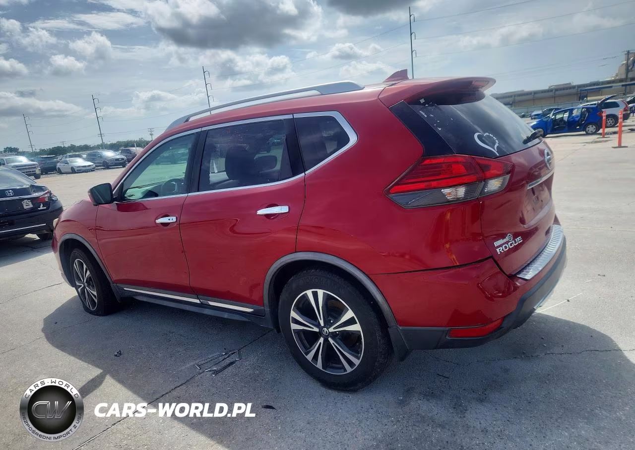2017 Nissan Rogue Sl VIN:JN8AT2MT9HW398897 - 2