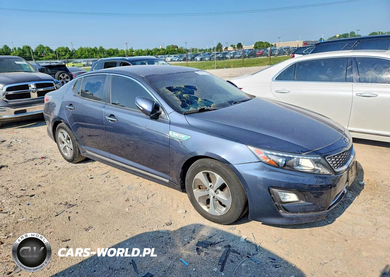 2014 Kia Optima Hybrid VIN:KNAGM4AD3E5064665 - 4