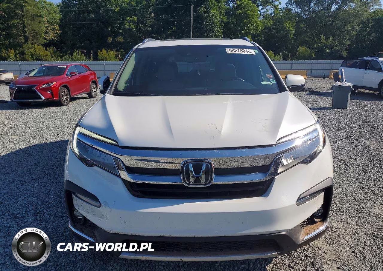 2022 Honda Pilot Touring VIN:5FNYF5H69NB028430 - 5