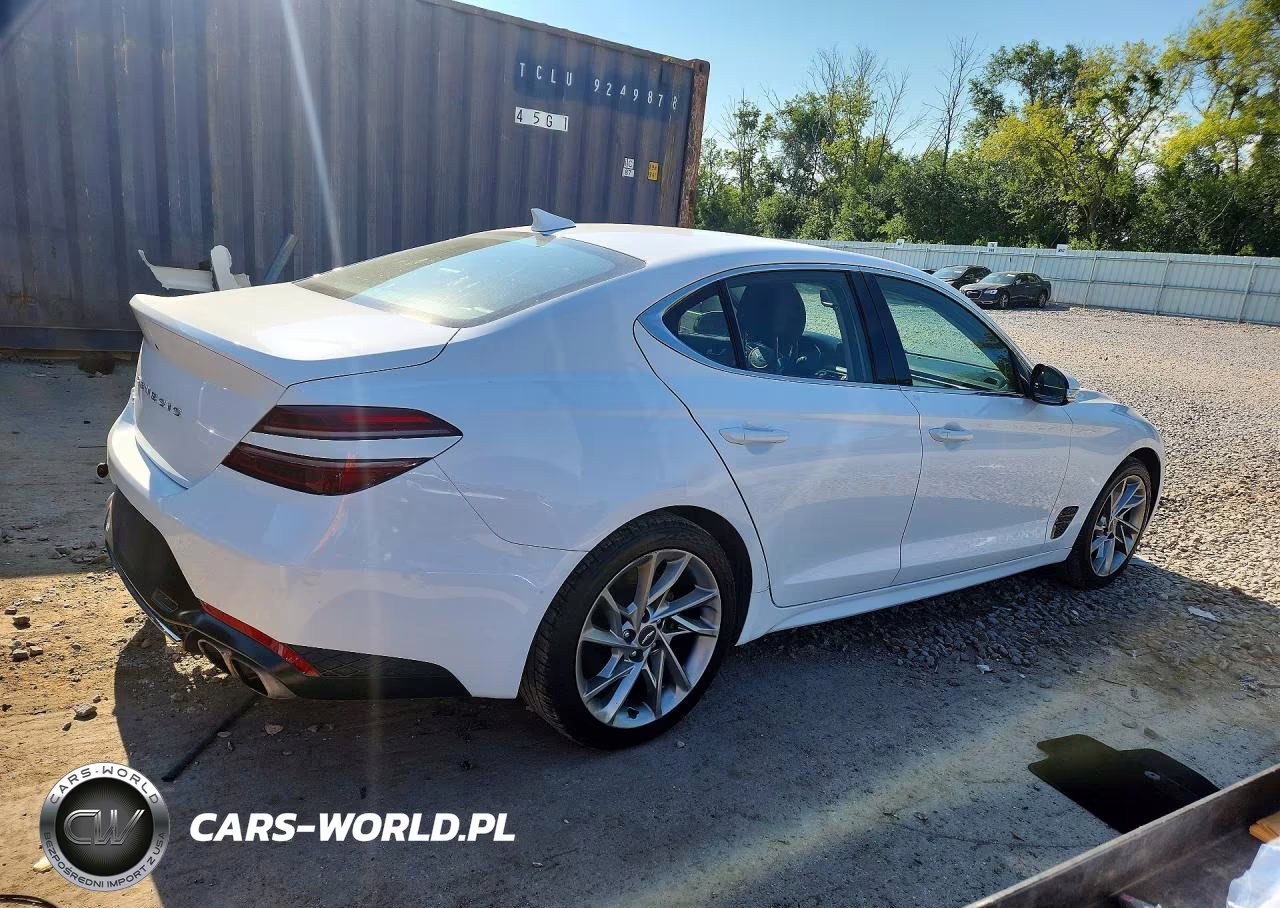2022 Genesis G70 2.0T VIN:KMTG34TA3NU095091 - 3