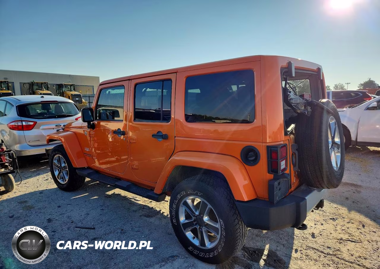2012 Jeep Wrangler Unlimited Sahara VIN:1C4BJWEGXCL170268 - 2