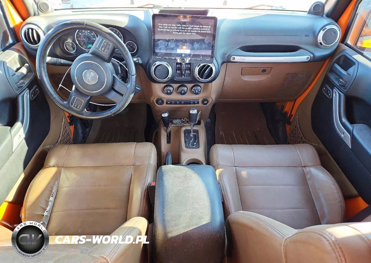 2012 Jeep Wrangler Unlimited Sahara VIN:1C4BJWEGXCL170268 - 8