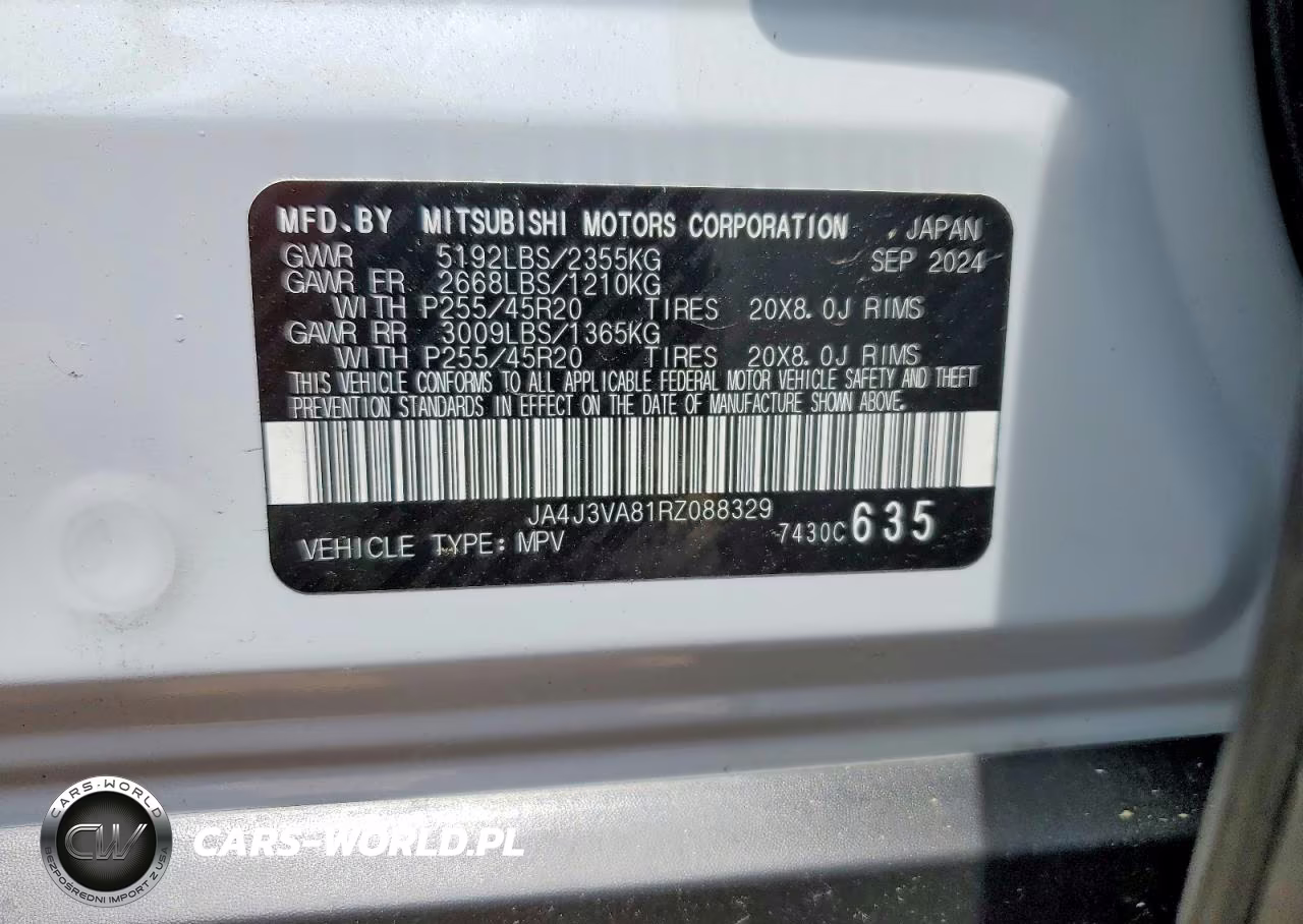2024 Mitsubishi Outlander Se-Black Edition VIN:JA4J3VA81RZ088329 - 13