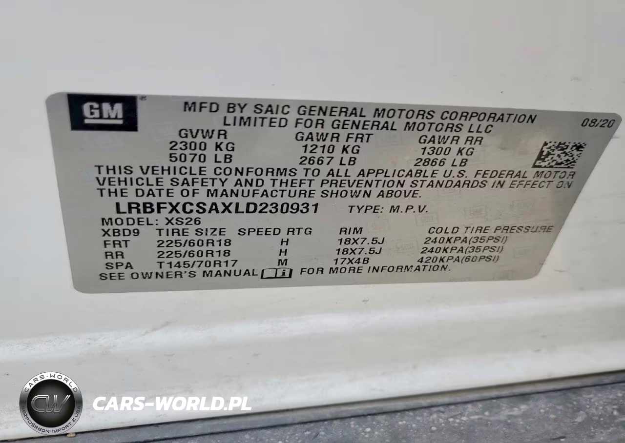 2020 Buick Envision Essence VIN:LRBFXCSAXLD230931 - 13