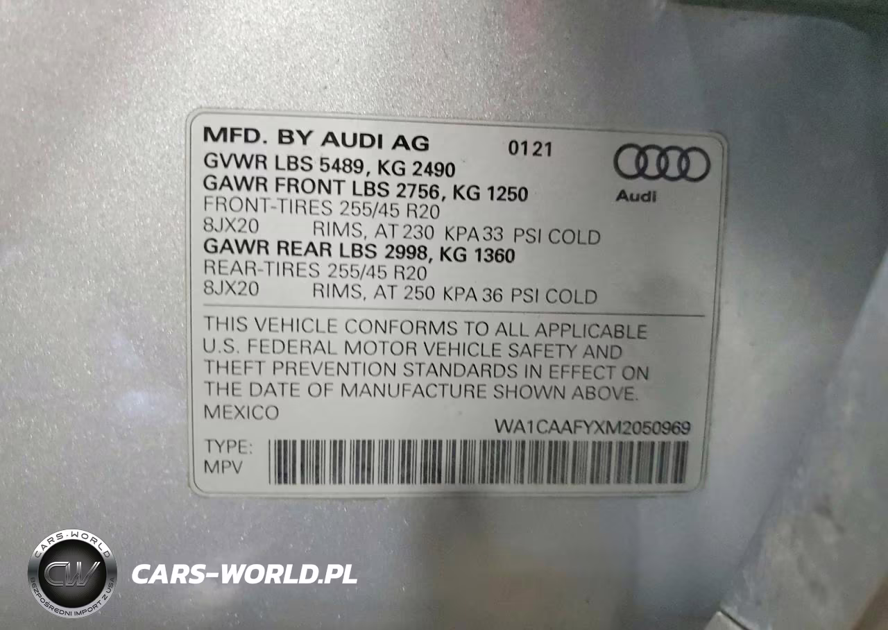 2021 Audi Q5 Prestige VIN:WA1CAAFYXM2050969 - 13