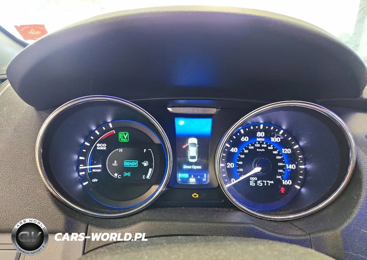 2013 Hyundai Sonata Hybrid VIN:KMHEC4A46DA088537 - 9