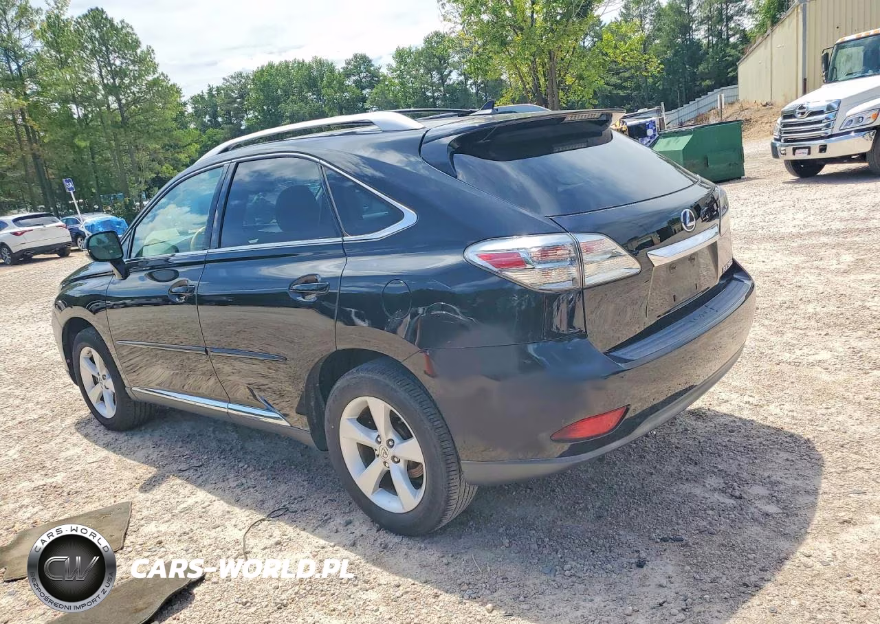 2012 Lexus Rx 350 VIN:2T2ZK1BA9CC077419 - 2