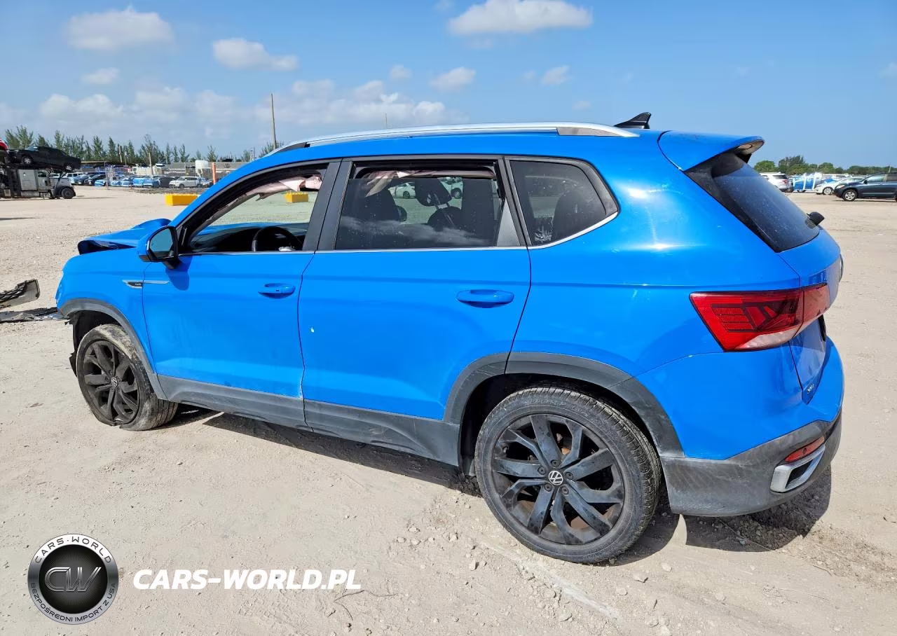 2022 Volkswagen Taos Sel VIN:3VV1X7B26NM004289 - 2