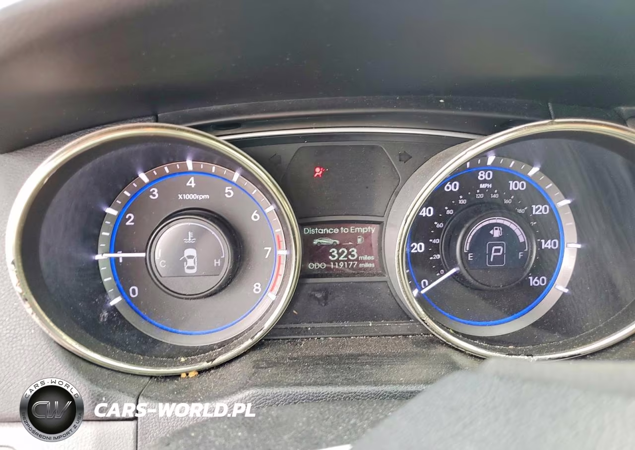 2013 Hyundai Sonata Gls VIN:5NPEB4AC3DH671087 - 9