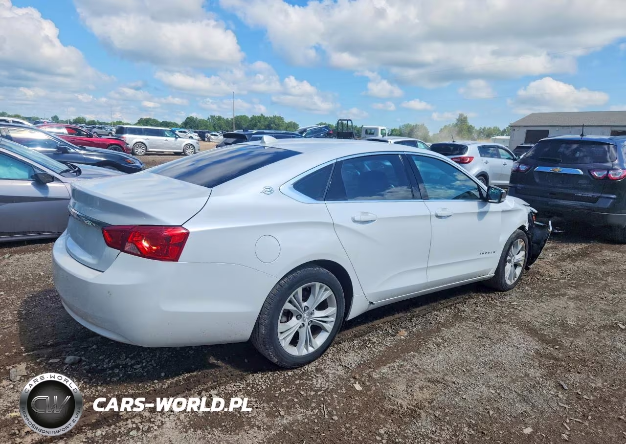 2014 Chevrolet Impala Lt VIN:1G1115SL3EU169346 - 3