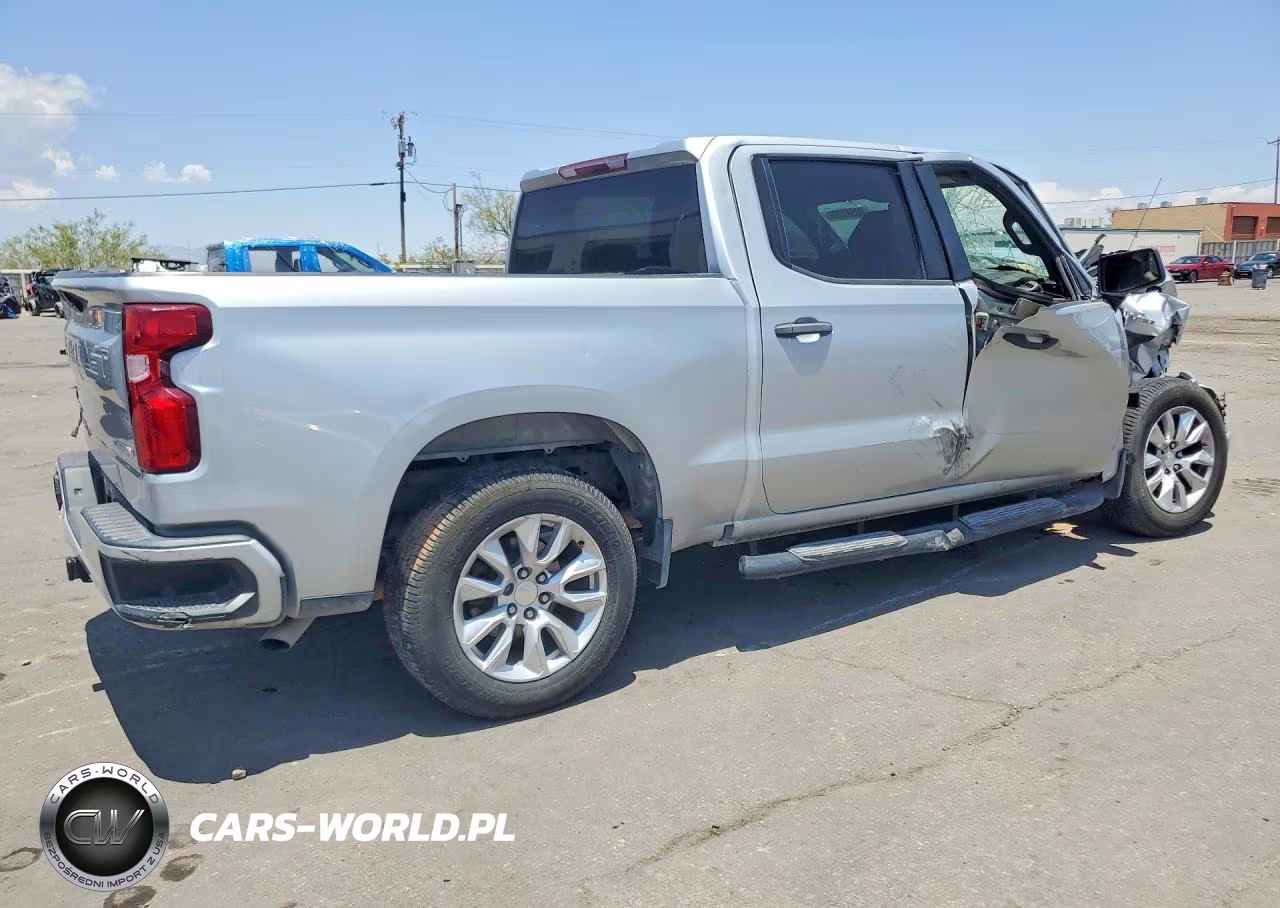 2021 Chevrolet Silverado C1500 Custom VIN:1GCPWBEK2MZ343977 - 3