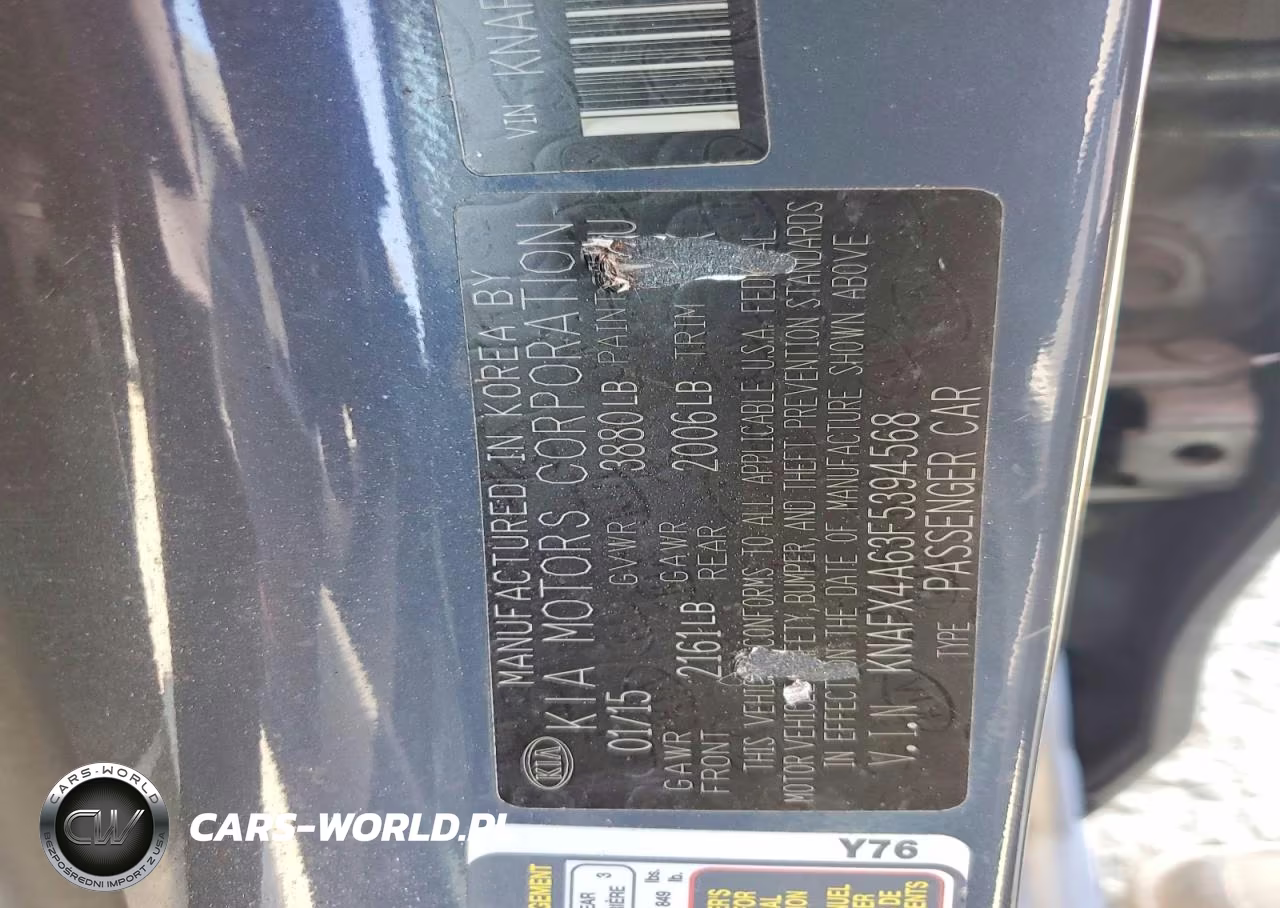 2015 Kia Forte Lx VIN:KNAFX4A63F5394568 - 13