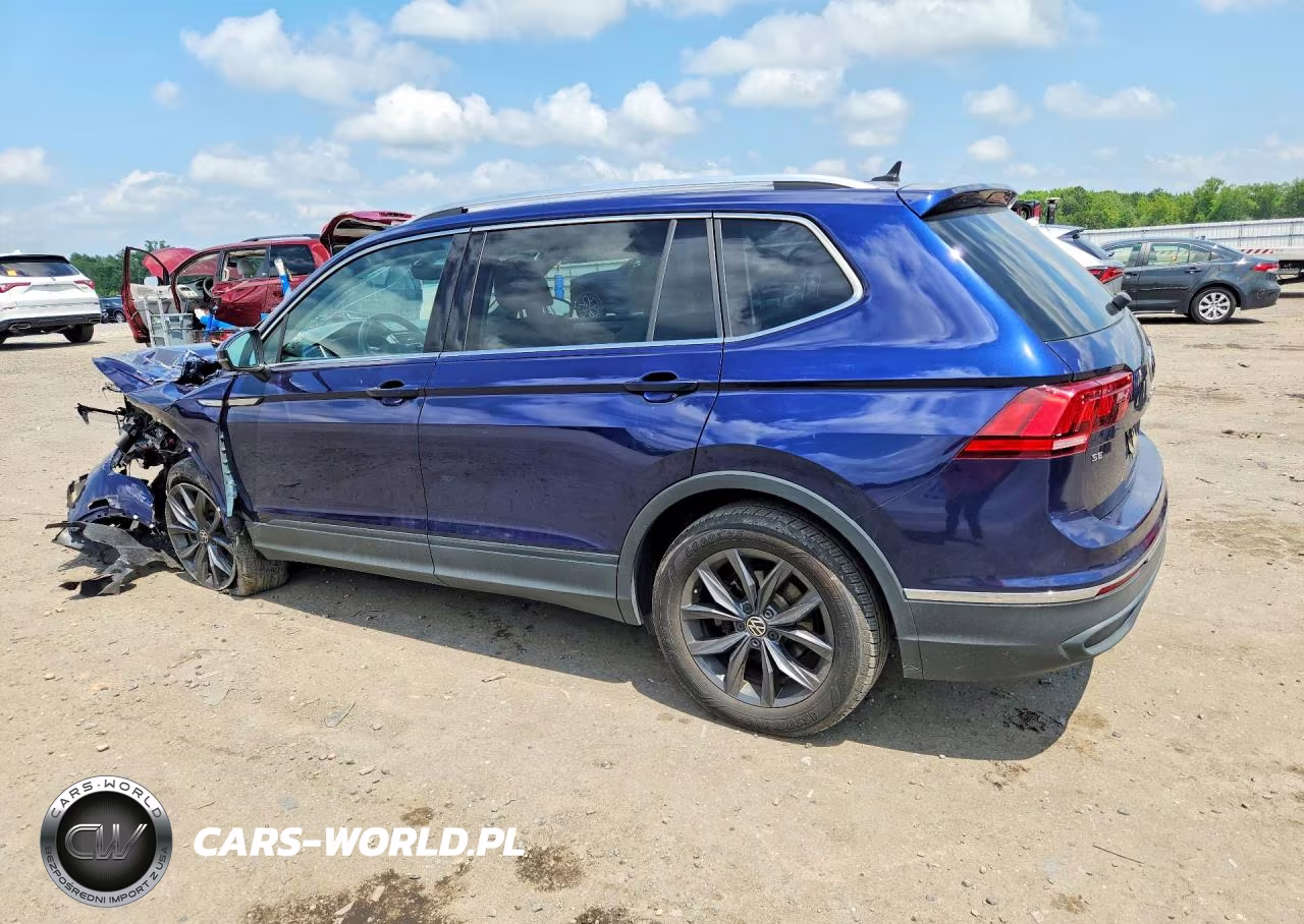 2022 Volkswagen Tiguan Se VIN:3VV2B7AX7NM018654 - 2