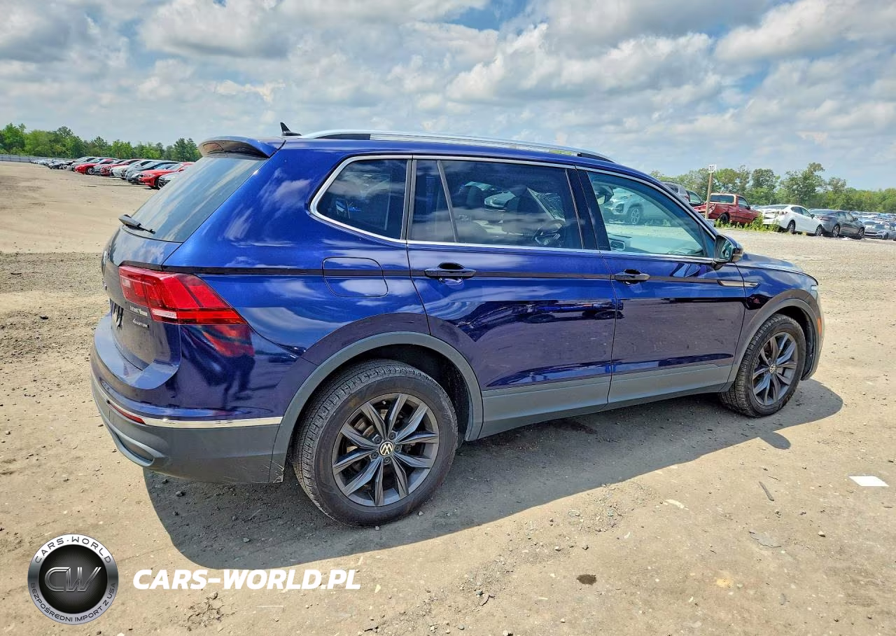 2022 Volkswagen Tiguan Se VIN:3VV2B7AX7NM018654 - 3