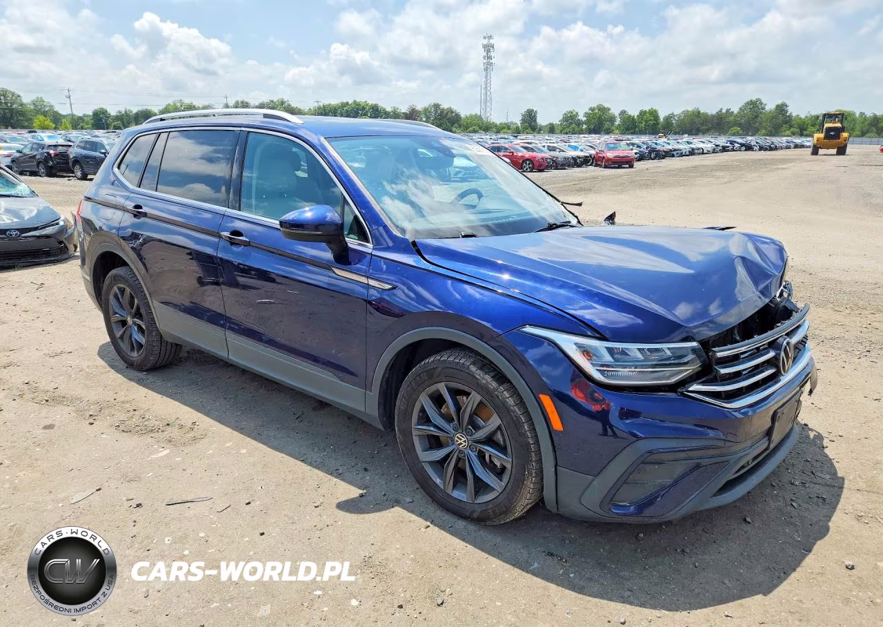 2022 Volkswagen Tiguan Se VIN:3VV2B7AX7NM018654 - 4