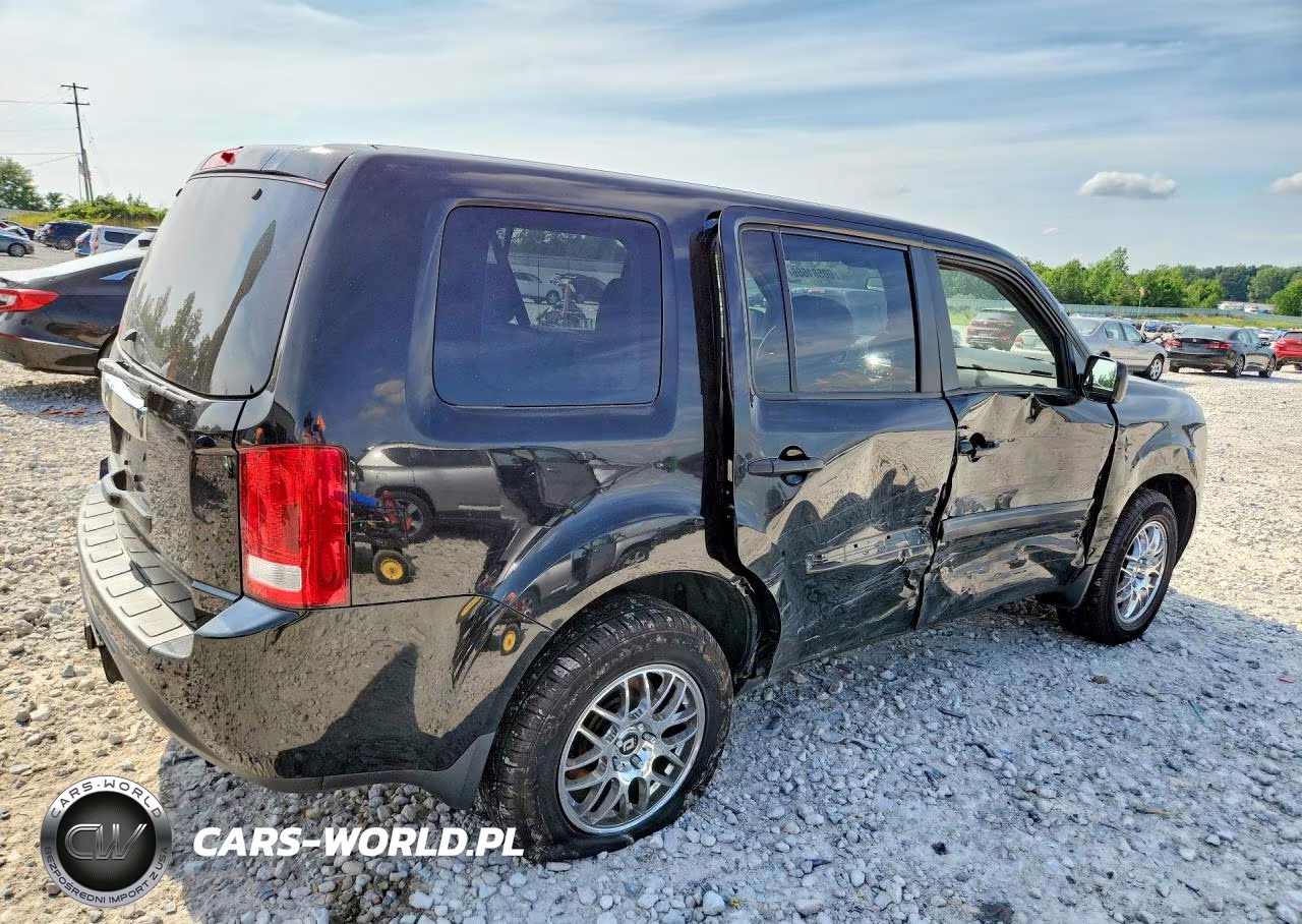 2013 Honda Pilot Lx VIN:5FNYF3H20DB042278 - 3