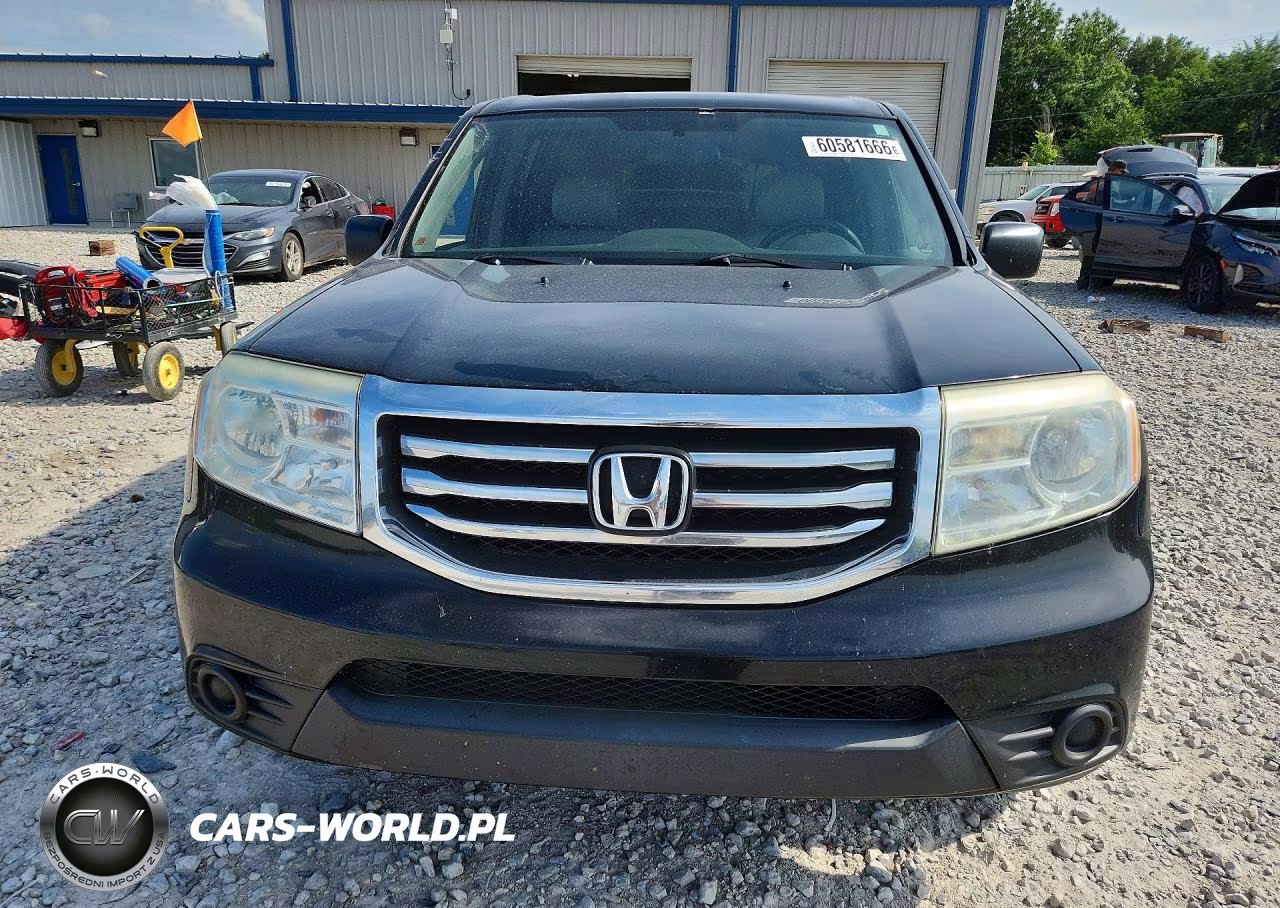 2013 Honda Pilot Lx VIN:5FNYF3H20DB042278 - 5