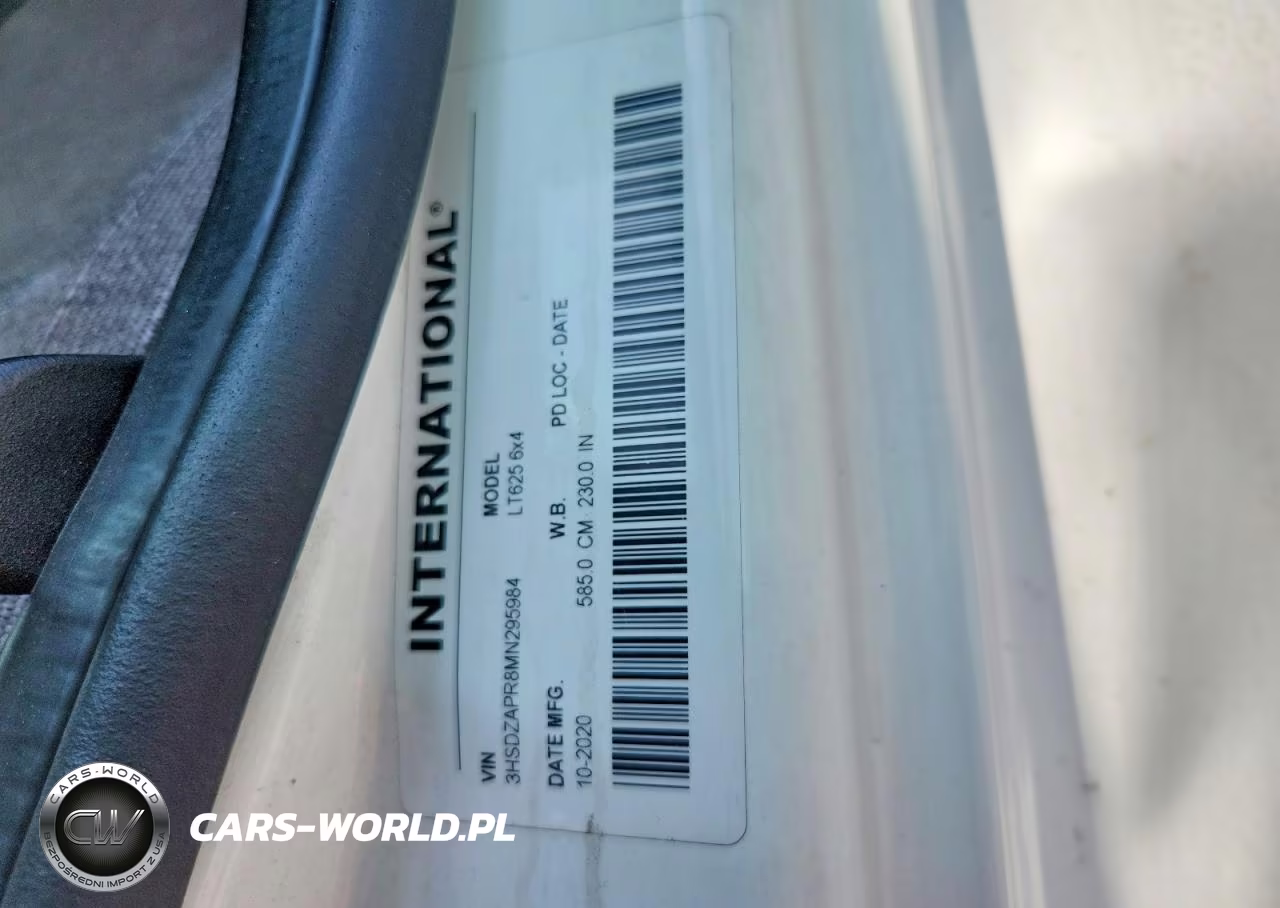 2021 International Lt625 Semi Truck VIN:3HSDZAPR8MN295984 - 12