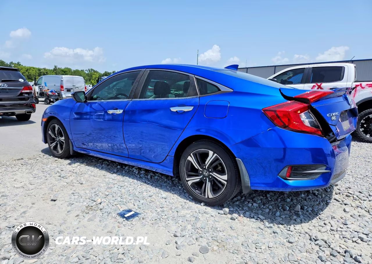 2018 Honda Civic Touring VIN:JHMFC1F94JX013726 - 2