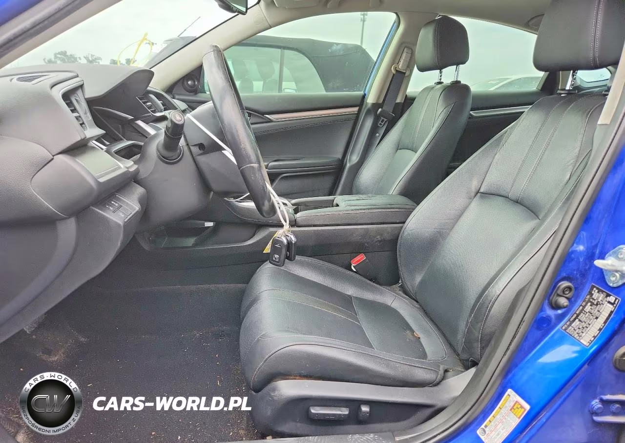 2018 Honda Civic Touring VIN:JHMFC1F94JX013726 - 7