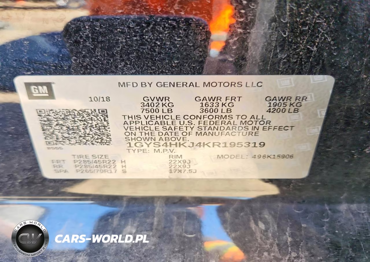 2019 Cadillac Escalade Esv Luxury VIN:1GYS4HKJ4KR195319 - 12