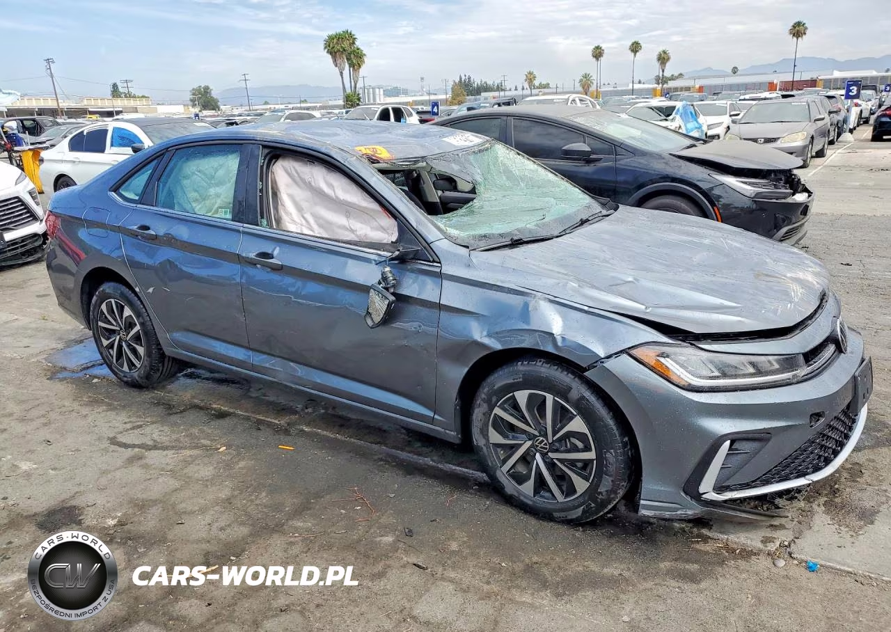 2025 Volkswagen Jetta S VIN:3VW5X7BUXSM066885 - 4