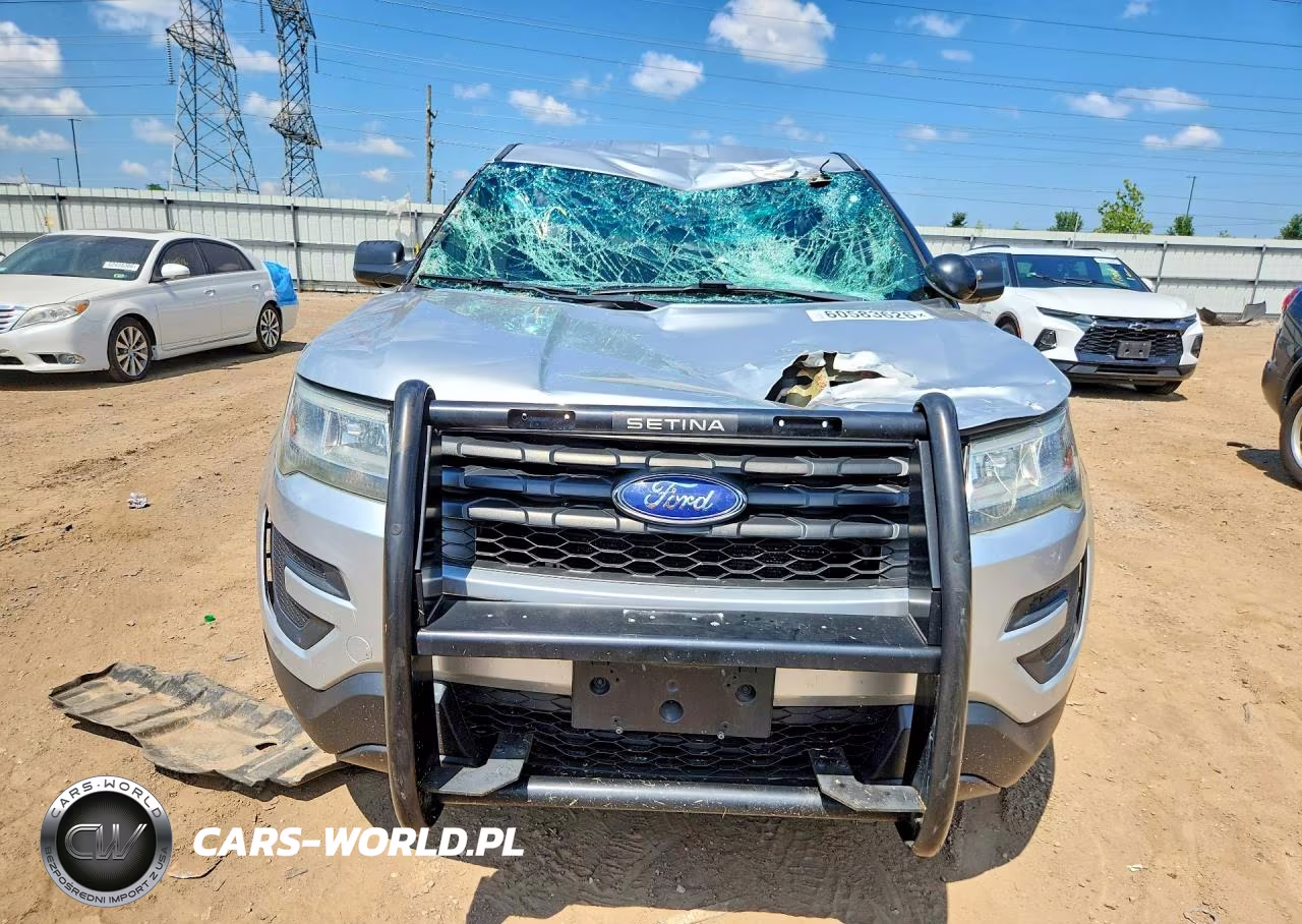 2016 Ford Explorer Police Interceptor VIN:1FM5K8AR9GGA71965 - 5