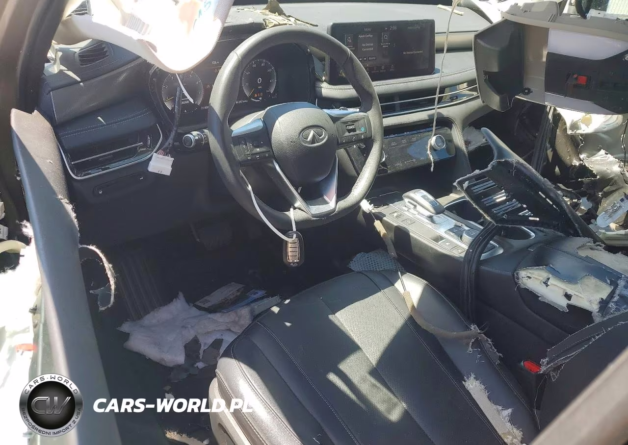 2023 Infiniti Qx60 Luxe VIN:5N1DL1FR7PC376073 - 8