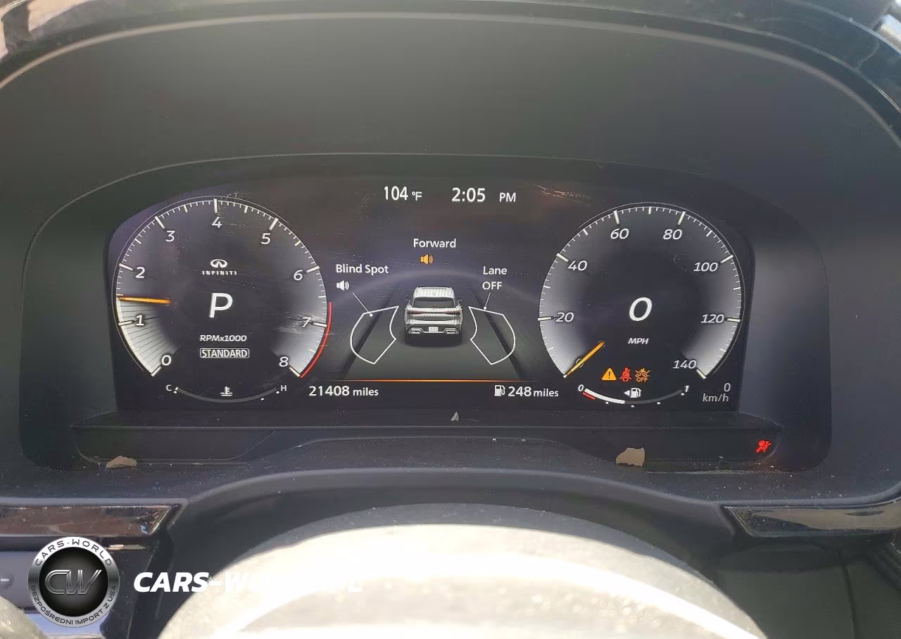2023 Infiniti Qx60 Luxe VIN:5N1DL1FR7PC376073 - 9