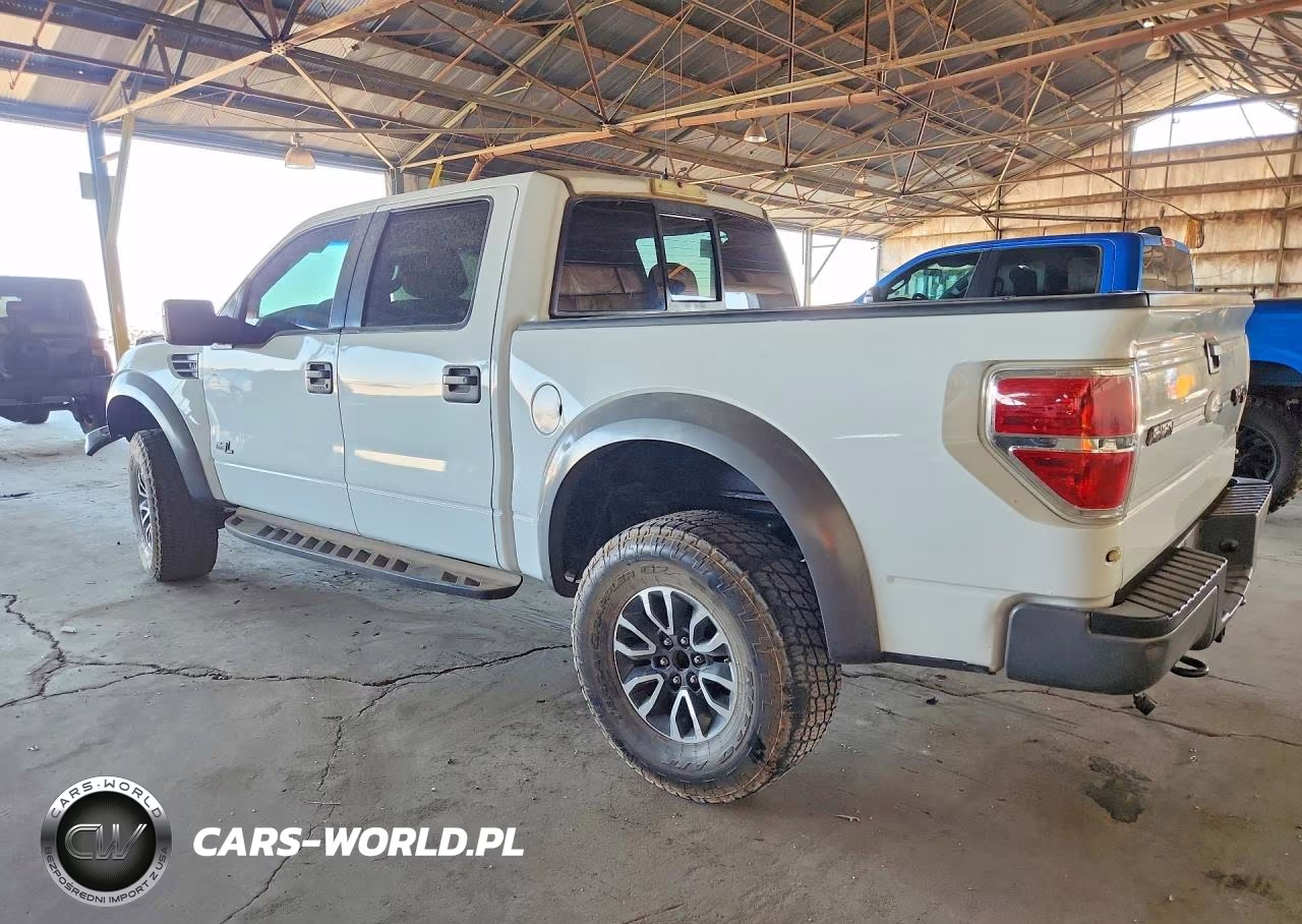 2012 Ford F150 Svt Raptor VIN:1FTFW1R65CFB75495 - 2