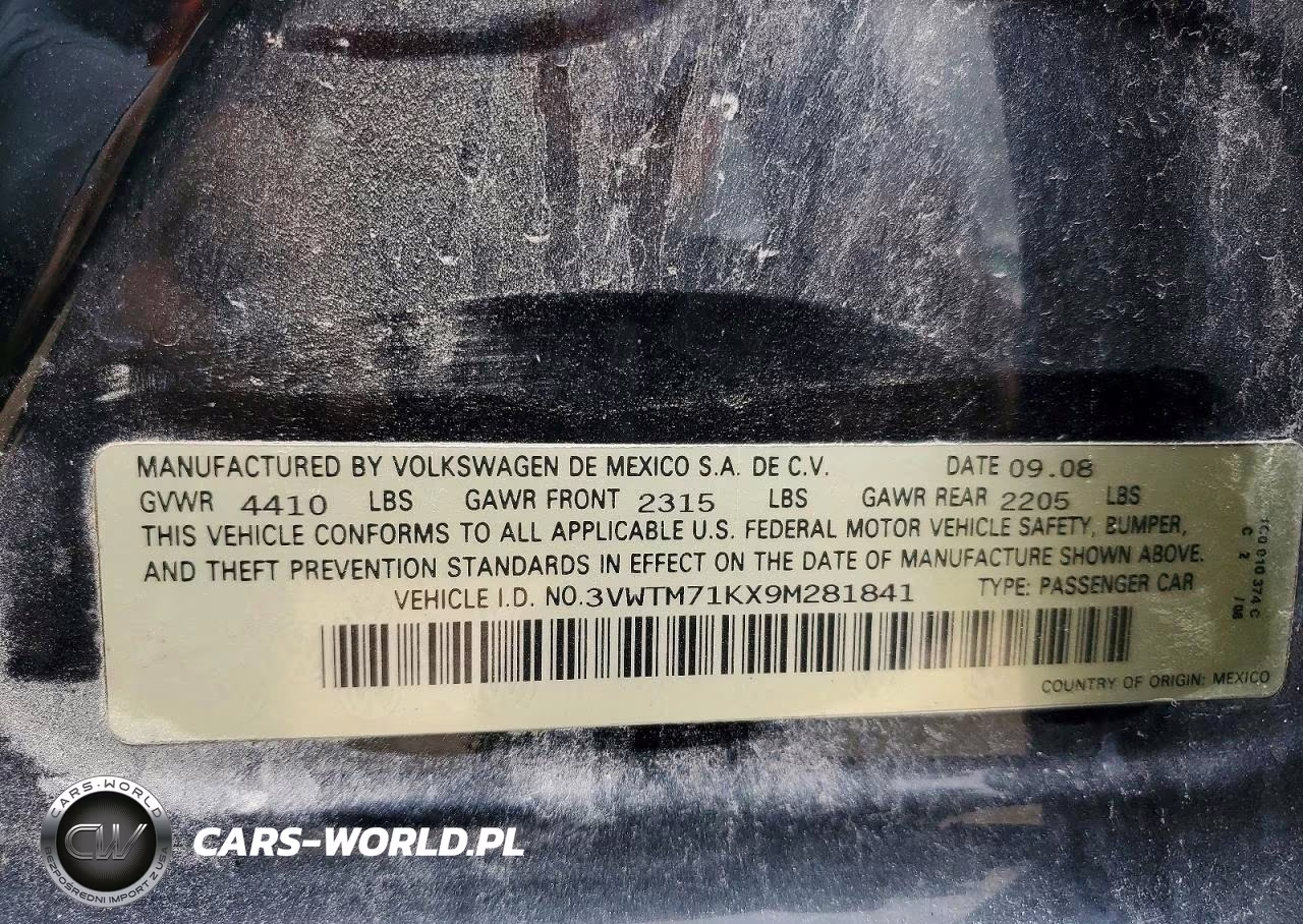 2009 Volkswagen Jetta Se VIN:3VWTM71KX9M281841 - 12